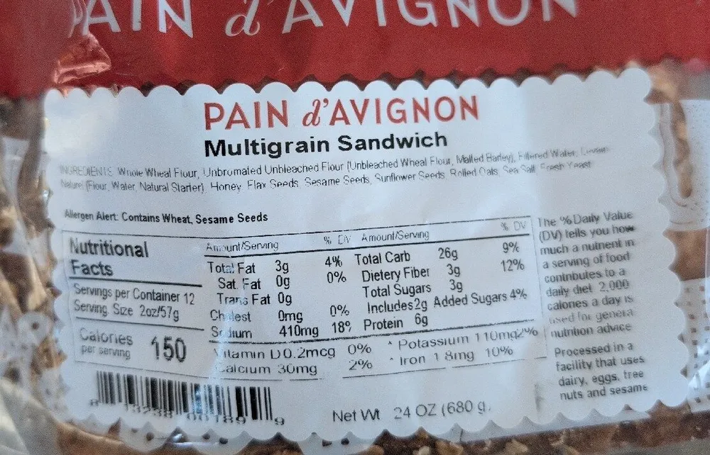 Multigrain Sandwich