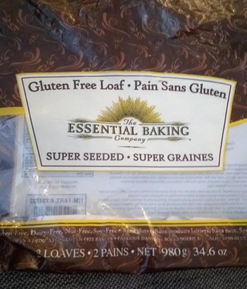 Pain sans gluten super graines/Gluten free Loaf