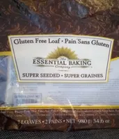Pain sans gluten super graines/Gluten free Loaf