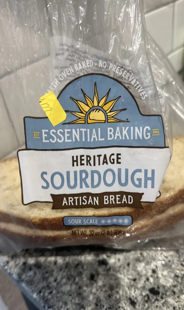 HERITAGE SOURDOUGH ARTISAN BREAD