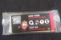 Barre tendre explosion de framboises