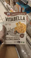 Whole grain chocolate hazelnut pillows snack imp