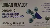 ORGANIC BLUEBERRY CHIA PUDDING
