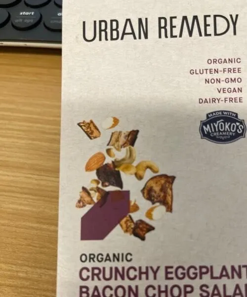 Crunchy Eggplant Bacon Chop Salad