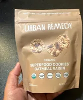 Superfood cookies oatmeal raisin