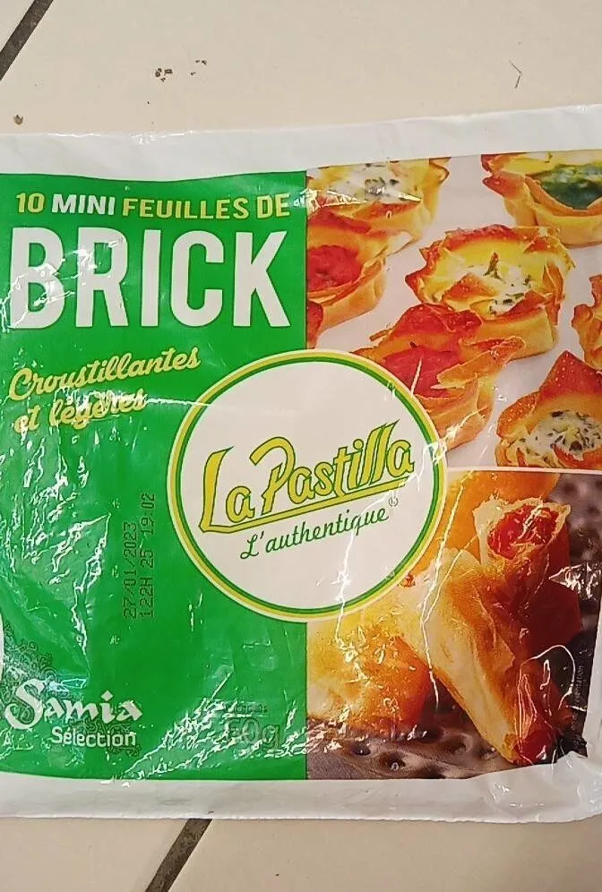 Feuilles de brick mini