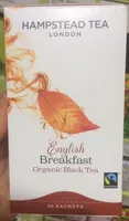 English Breakfast  Organic Black Tea Tee