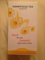 Hampstead Tea, Camomile, Organic Herbal Infusion, 20 Sachets, 0.88 Oz 25 G