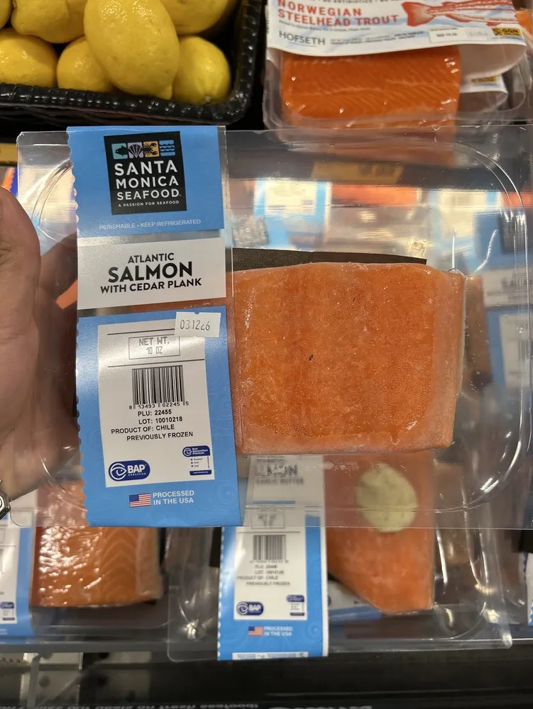 Atlantic Salmon With Cedar Plank