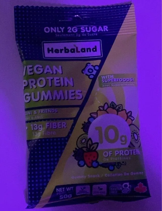 Vegan Protein Gummies: Wild Berry