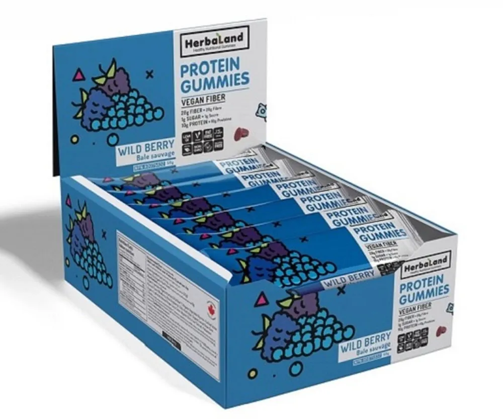 Vegan protein gummies