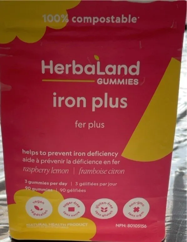 Iron gummies