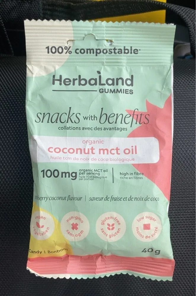 Snacks with Benefits Coconut MCT Oil