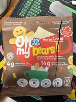 Oh My Bears Gingerbread Chai Flavor, Gummy Bears