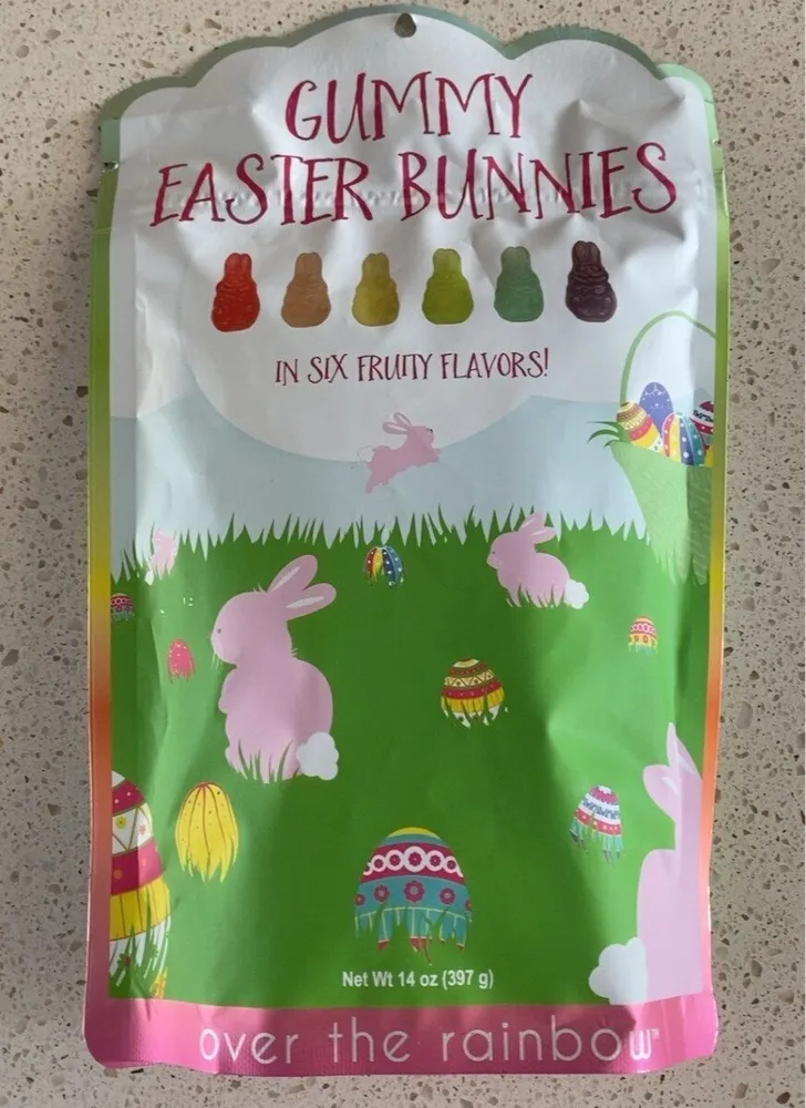Gummy easter bunnies