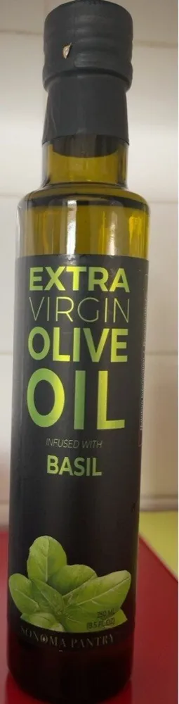 Extra Virgin Olive Oil infused with Basil