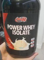 Power whey isolate vanila