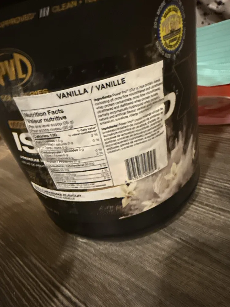 Vanilla Protein Powder Whey Complex