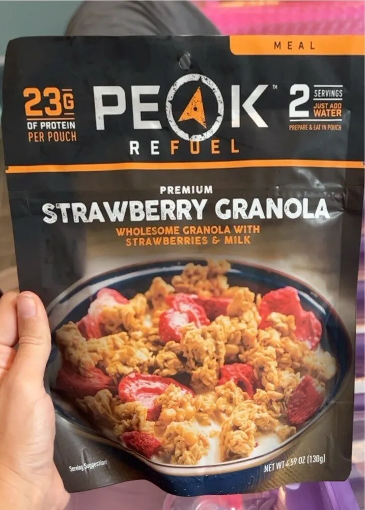 Strawberry granola