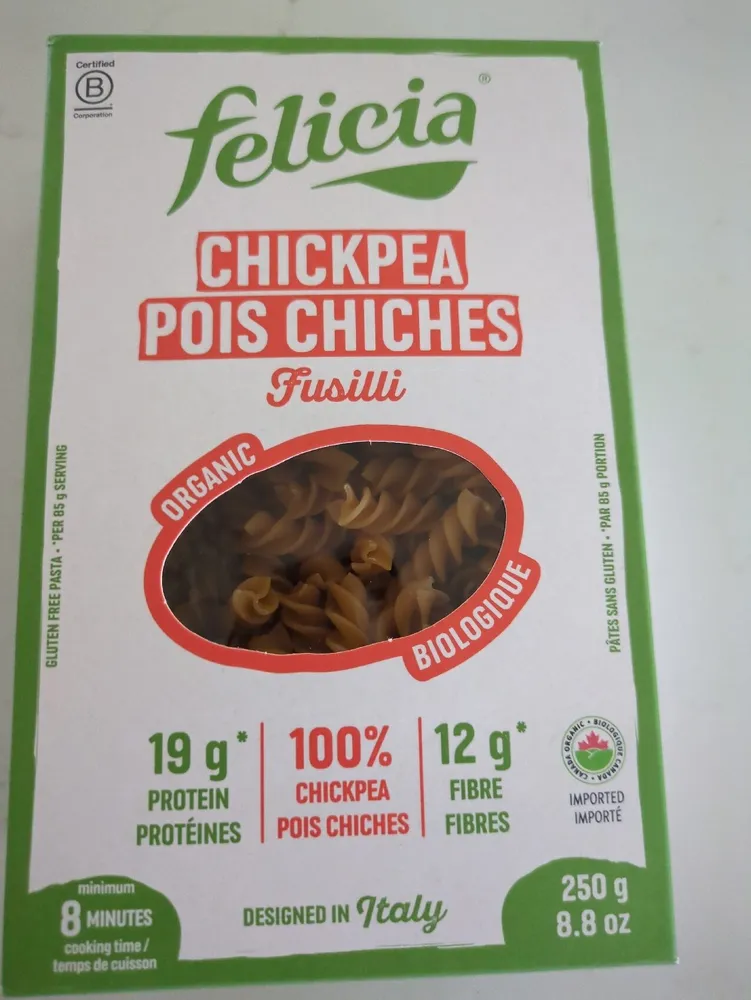 Chickpea Fusilli