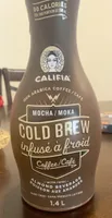 Mocha Cold Brew Coffee With Almondmilk