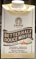 Better Half Unsweetened Coconut Cream & Almondmilk