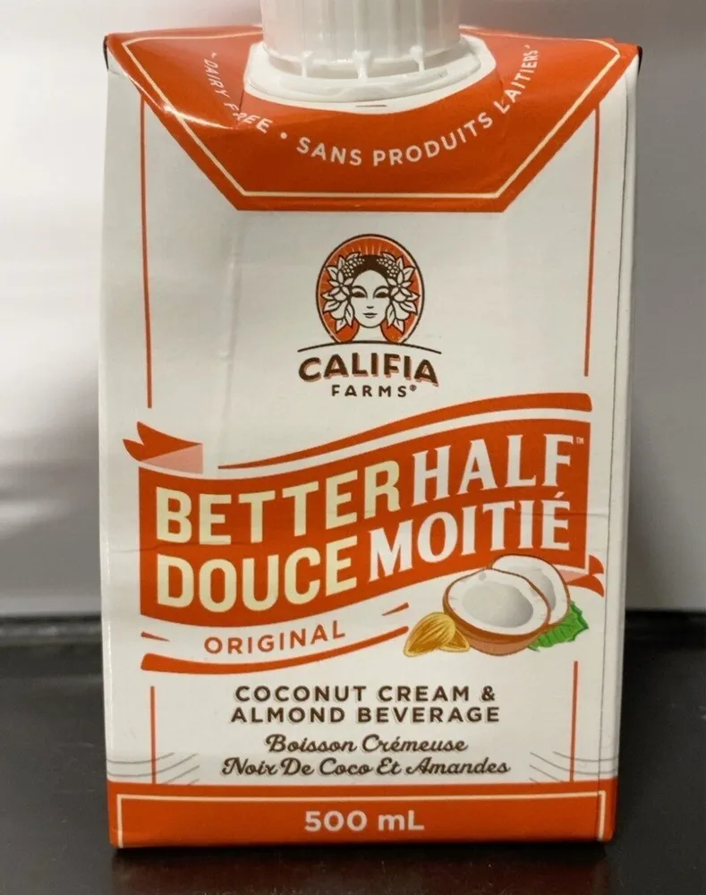 Better Half Original Coconut Cream & Almondmilk