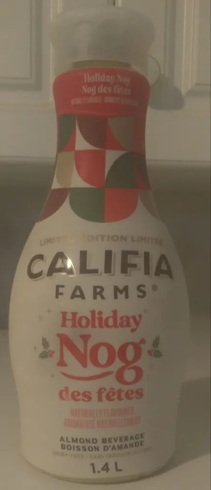 Holiday Nog Pure Almond Milk