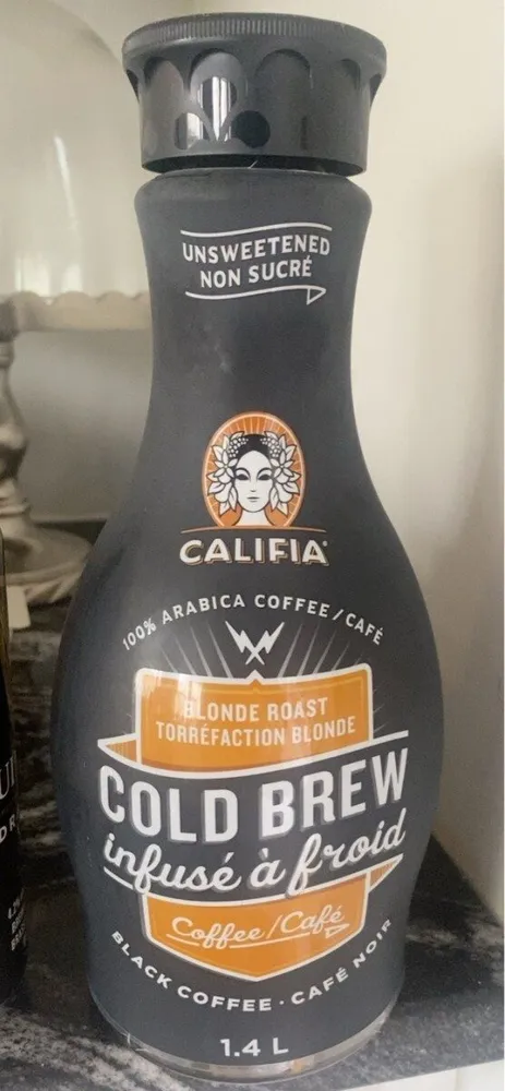 Pure Black Blonde Roast Cold Brew Coffee
