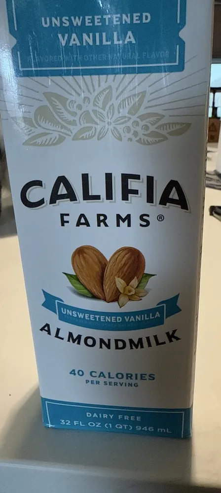 Unsweetened Vanilla Almondmilk (Fortified)