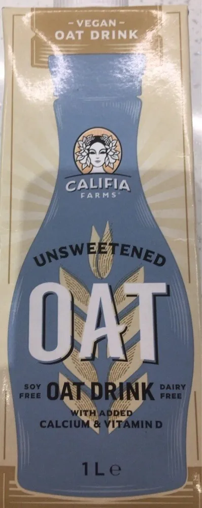 Unsweetened oat drink