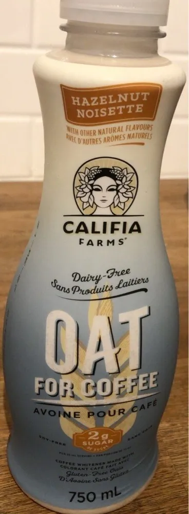 Hazelnut Oat Creamer