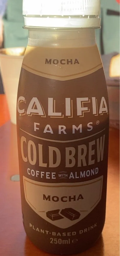 Cold brew with almonds