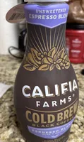 Cold brew black coffee espresso blend