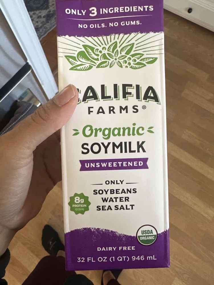 Organic Unsweetened Soymilk