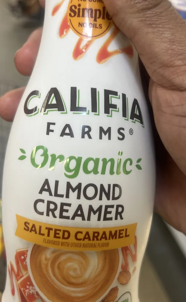 Organic Salted Caramel Almond Creamer