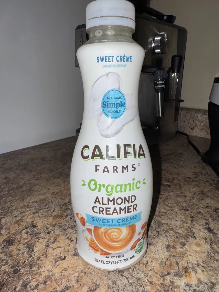 Organic Almond Creamer Sweet Crème