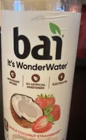 Coconut Strawberry Flavored Antioxidant Beverage with Vitamin E