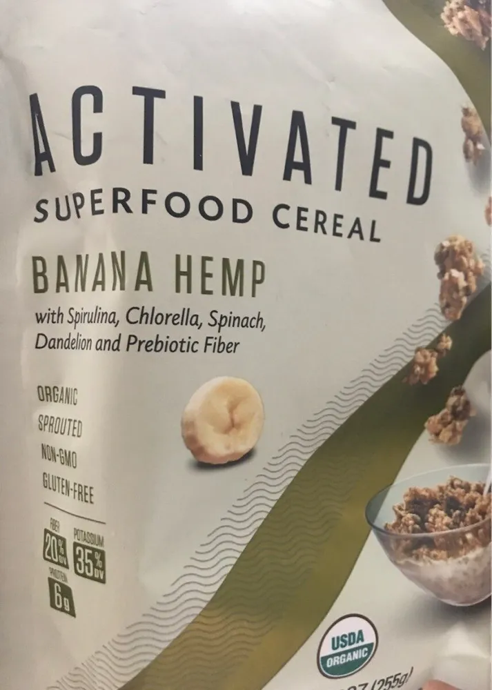 Activated superfood cereal