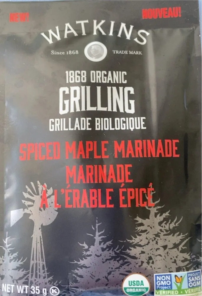 1868 Organic Grilling Spiced Maple Marinade