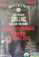 1868 Organic Grilling Spiced Maple Marinade