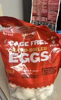 Cage Free Hard boiled eggs