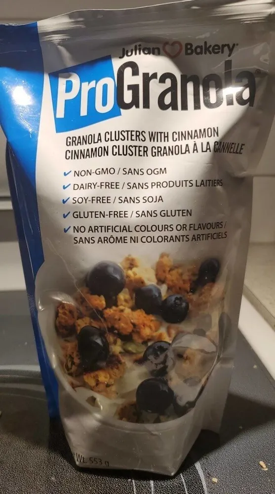 Pro Granola clusters with cinnamon