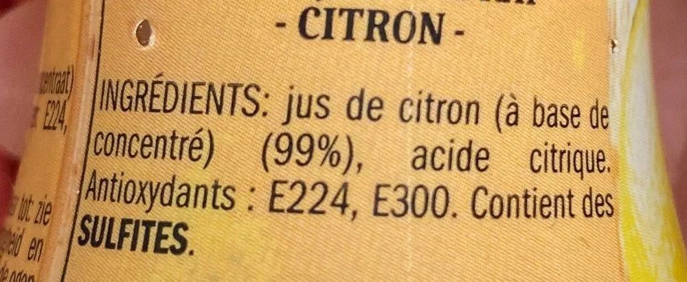 Juice Spray Lemon