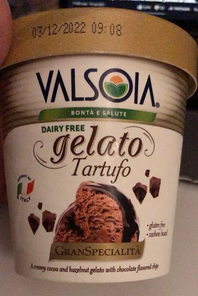 Gelato tartufo