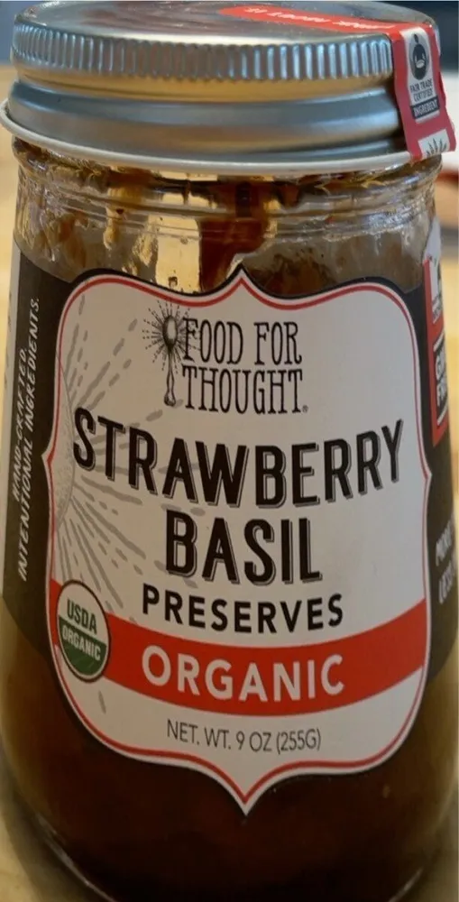 Strawberry Basil Preserves
