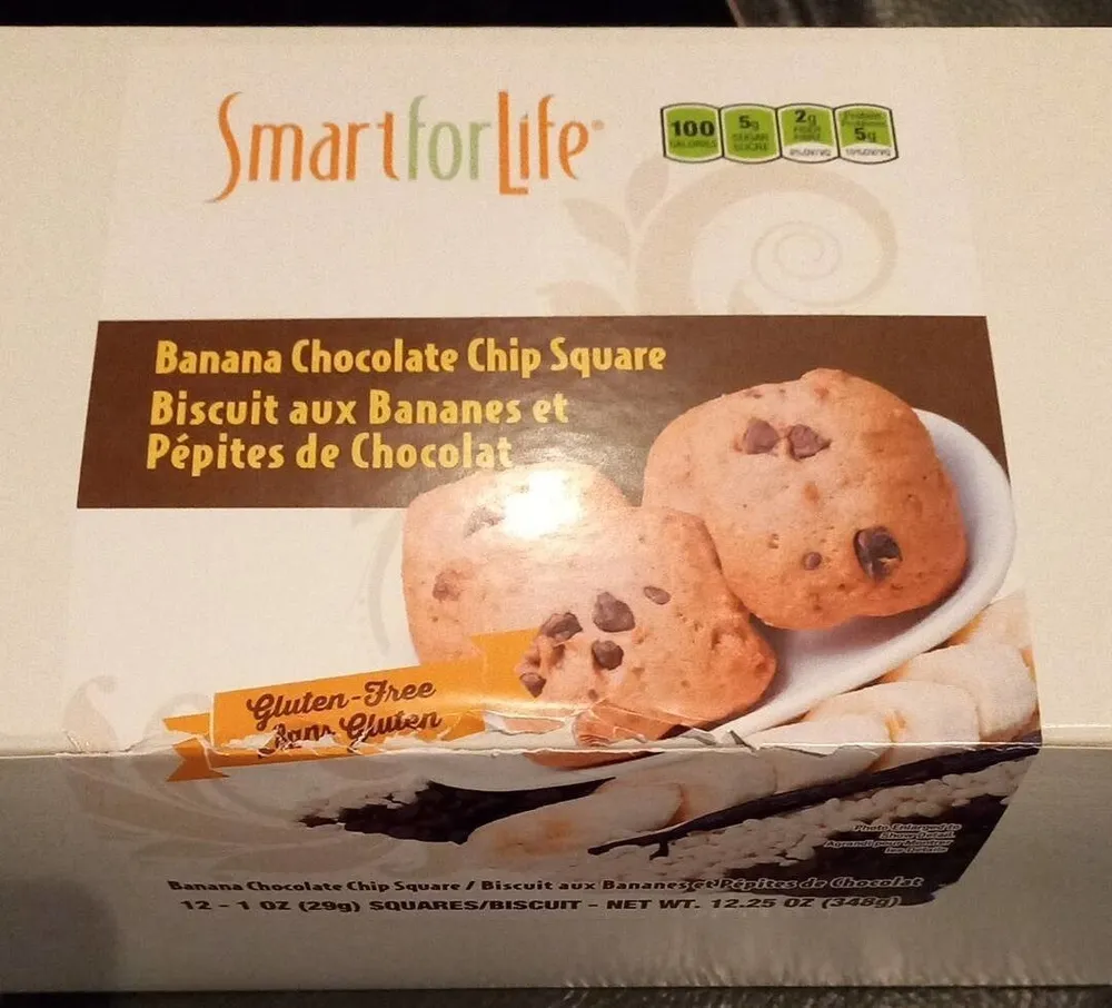 Biscuits aux bananes et pépites de chocolat