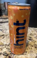 Tangerine Sparkling Water With Electrolytes