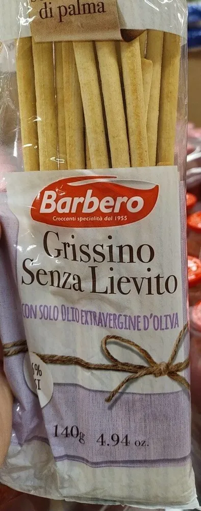 grissino senza lievito