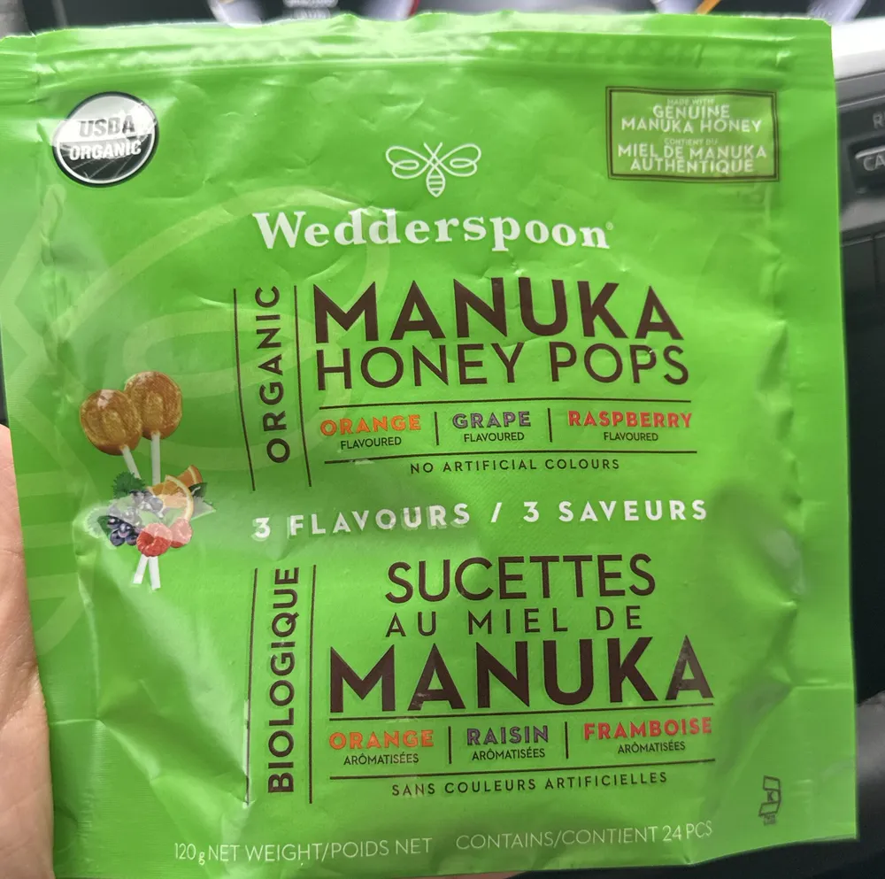 Manuka honey pops